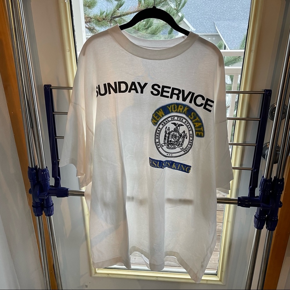 Sunday service oversized tee